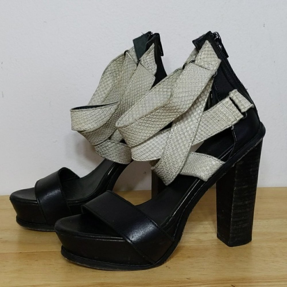 Surface to Air High Heels Leather Heels Shoes